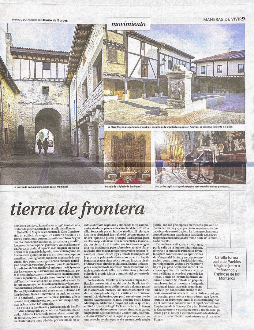 Diario de Burgos 02/01/2021